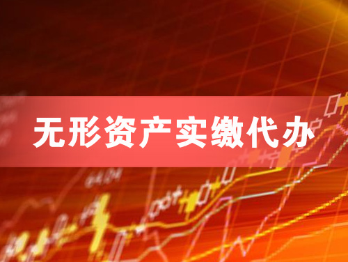 河源无形资产实缴资本代办