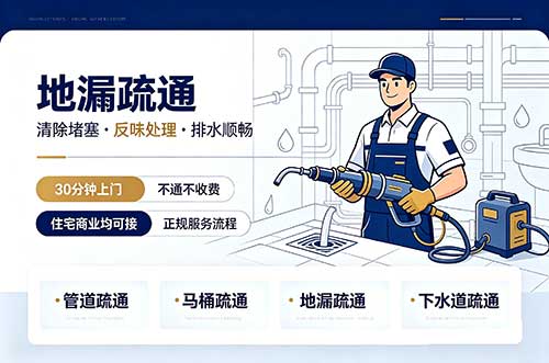 河源地漏疏通