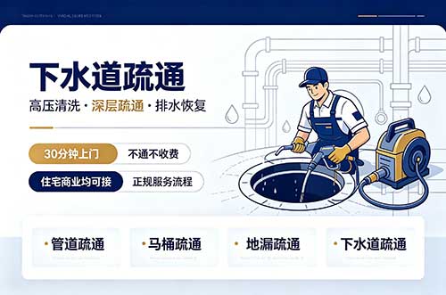 河源下水道疏通